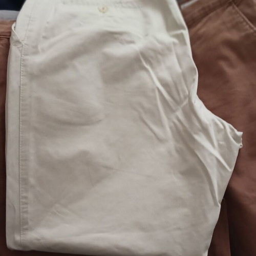 Camel pants size 38 used, beige