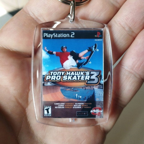 Tony Hawk's Pro Skater 3 PS2 keychain