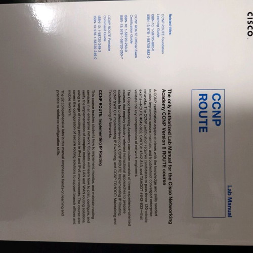 Cisco CCNP ROUTE Lab Manual new