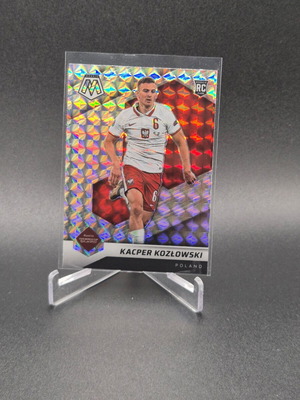 2021-22 Panini Mosaic FIFA Road to World Cup Prizm Kacper Kozlowski #52 Rookie κάρτα μεταχειρισμένη