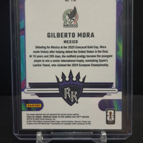 Donruss Fifa World Cup 2026 Rookie Kings Gilberto Mora Mexico card new