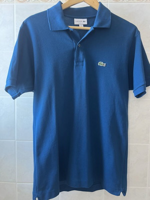 Lacoste men's polo shirt classic fit medium royal blue