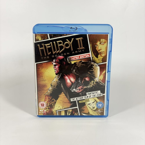 Hellboy II The Golden Army Blu-ray limited edition like new with English subtitles