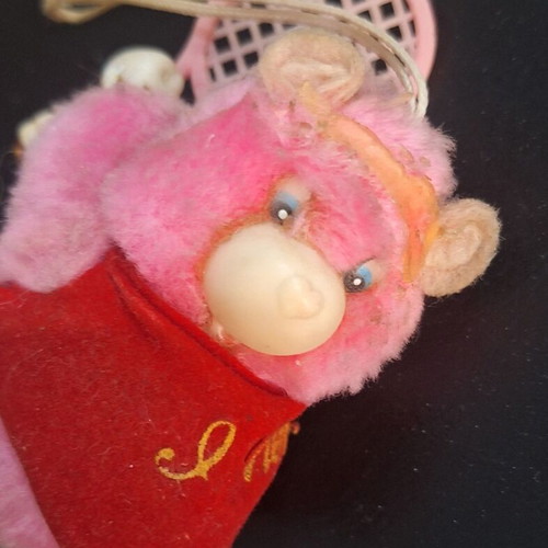 Tsibbi Tsibbi 80s clip-on bear used, vintage