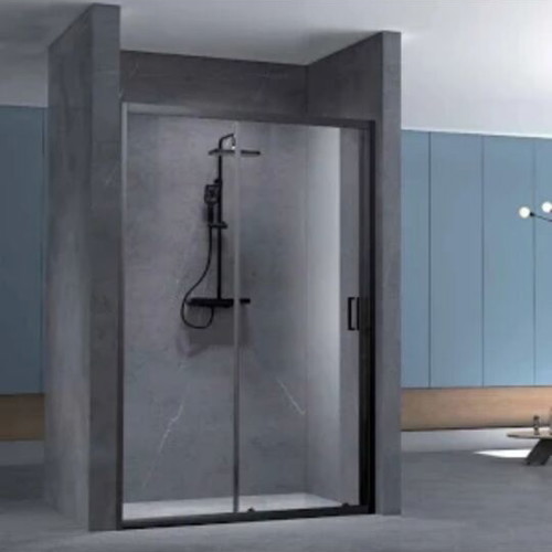 Aquarelle Clever 70 Black Plus Panel Shower Cabin new, 6mm tempered glass