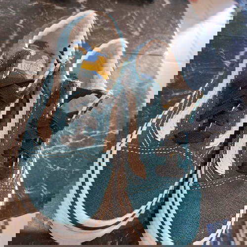 Vans Old Skool πράσινα σουέτ παπούτσια σαν καινούργια, μέγεθος 30