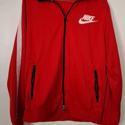 Nike jacket size M like new, red