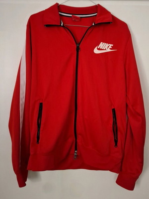 Nike jacket size M like new, red