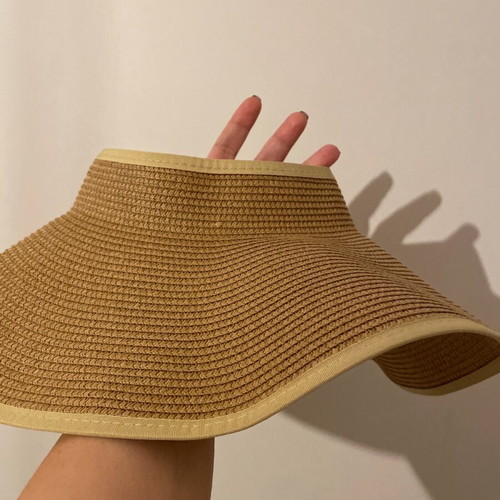 Hats new, set of 2, gray and beige, size 57