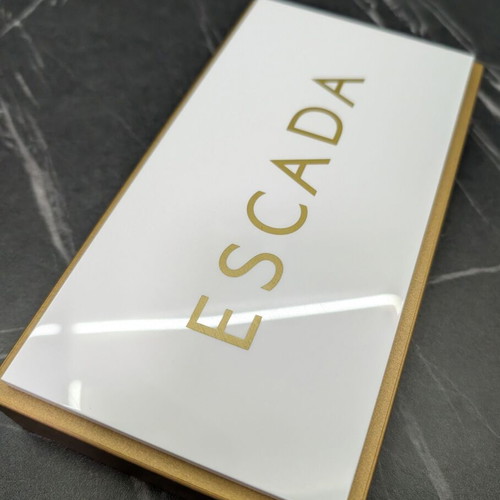 Escada Stand Display like new, counter-top 195x100x35mm