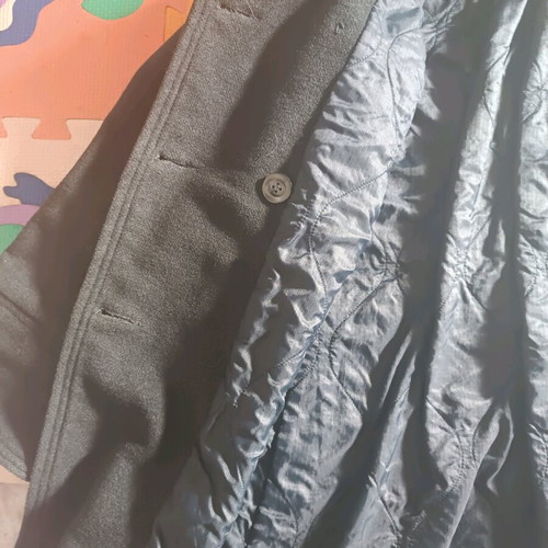 Diesel medium coat like new, black