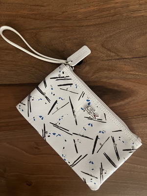 Lacoste x Duperré Wallet like new, white