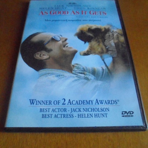 As Good As It Gets DVD used, comedy, romance with subtitles