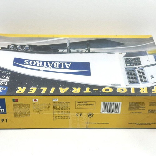 Frigo-Trailer No 791 1:24 Model Kit Italeri 1994 sealed, new