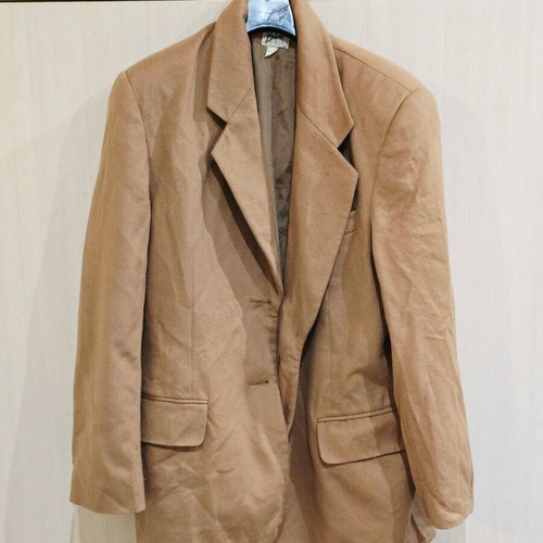 Wool Cashmere Max Dine jacket used, beige, size M/L