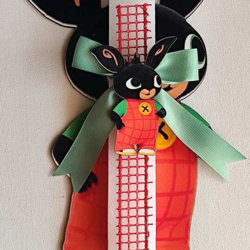 Handmade Bing the Bunny Candle made to order