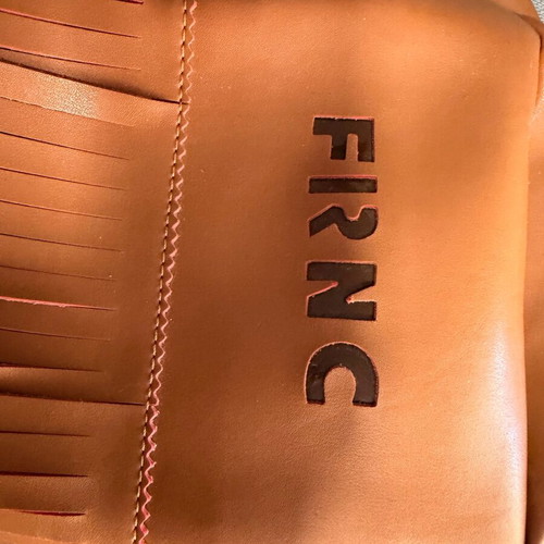 FRNC backpack medium size camel color eco leather like new