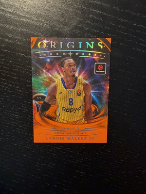 Lonnie Walker IV 2025-26 Panini Origins Euroleague κάρτα καινούργια