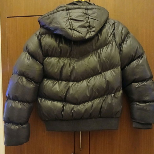 Waterproof jacket for 8-year-old boy new, gray
