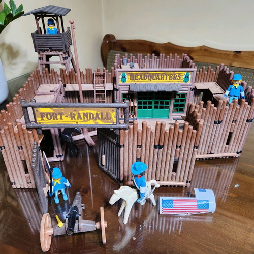 Playmobil 3419 Fort Randall Western used, collectible