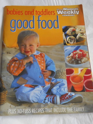 Babies and Toddlers Good Food Womens Weekly Cookbooks used