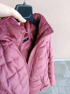 Velvet jacket like new, pink, size S