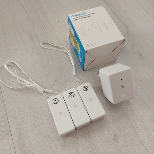 GoveeLife Smart Thermo-Hygrometer System με WiFi Gateway και 3 αισθητήρες νέο