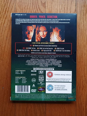 Casino DVD μεταχειρισμένο, 2 δίσκοι, χωρίς ελληνικούς υπότιτλους