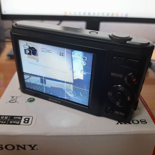 Sony Cyber-Shot DSC W810 Compact Digital Camera, 20.1 MP, 6X Zoom