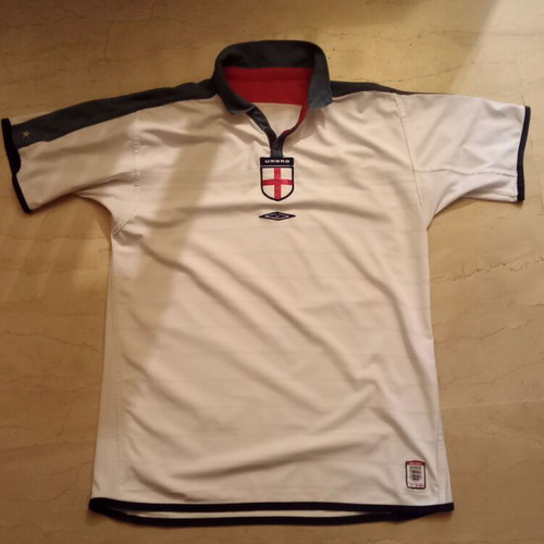 England National Team Jersey double-sided used, size Large, UBRO
