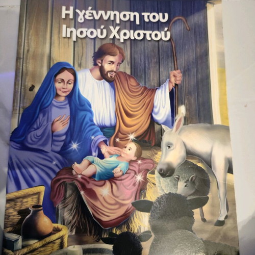 The Birth of Jesus Christ children's book like new