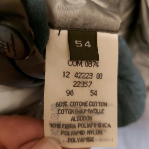 Henry Cottons reversible jacket used, khaki black