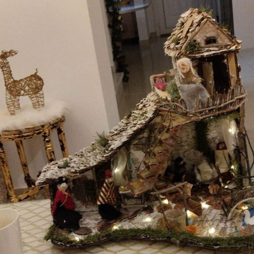 Large Nativity Scene like new DIY