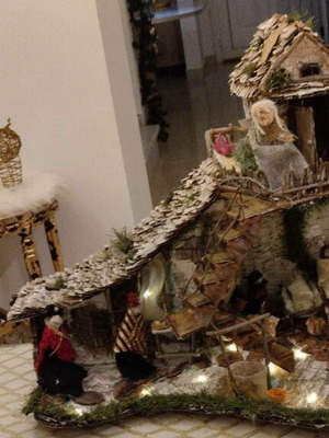 Large Nativity Scene like new DIY
