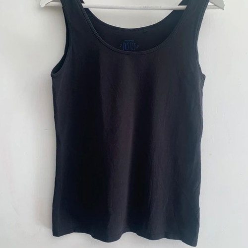 Clockhouse black sleeveless top XL