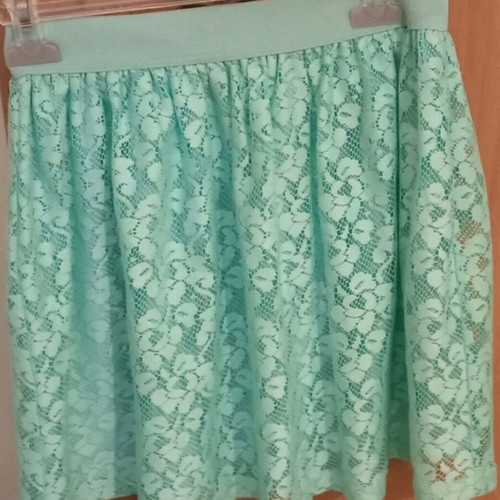 Skirt new, turquoise, size S 36 8