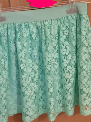 Skirt new, turquoise, size S 36 8