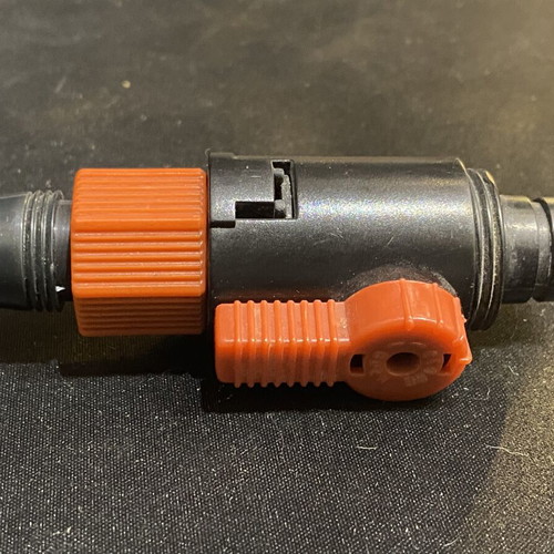 Plastic flow control valve for watering hose new
