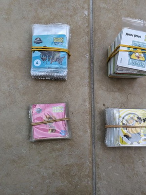 Koukouroukou stickers used, pack of 10 pieces