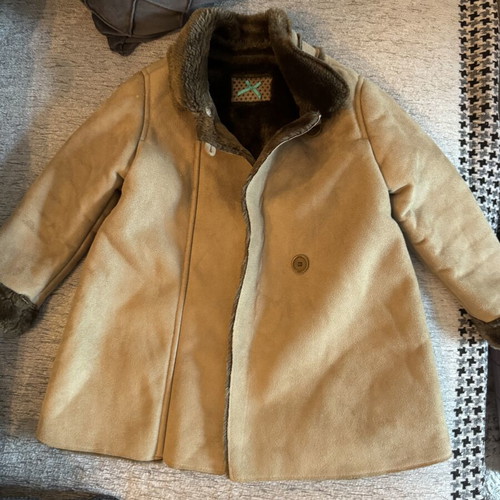 Zara baby coat like new, brown, 24-36 months