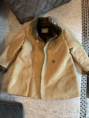 Zara baby coat like new, brown, 24-36 months