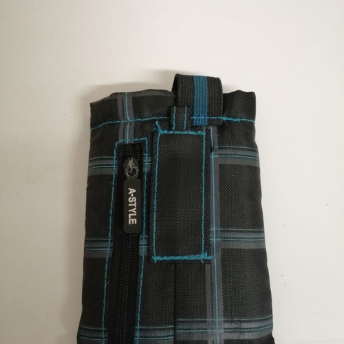 A-Style pouch case used for mobile with extra zip pocket