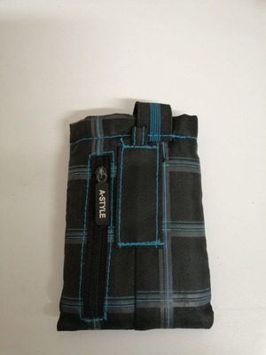 A-Style pouch case used for mobile with extra zip pocket