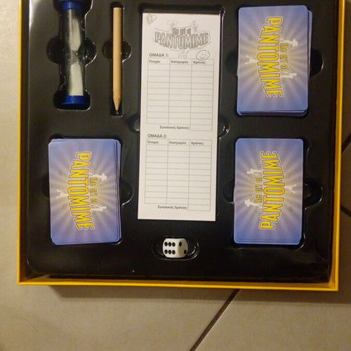 The Art of Pantomime board game new by Niko