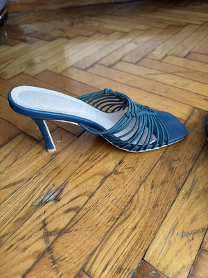 Πέδιλα Envie Shoes πετρολ σαν καινούργια, μέγεθος 39