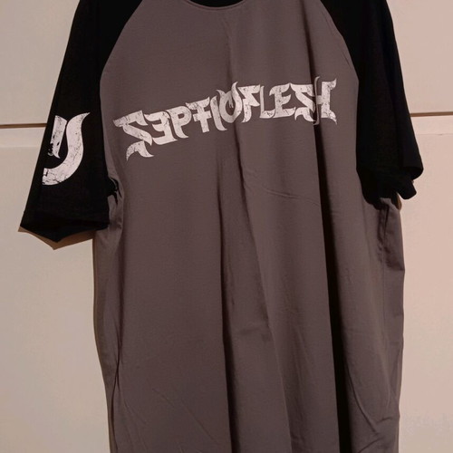 SepticFlesh raglan XL new, black and gray