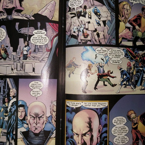 New X-Men #132 like new with Frank Quitely signature