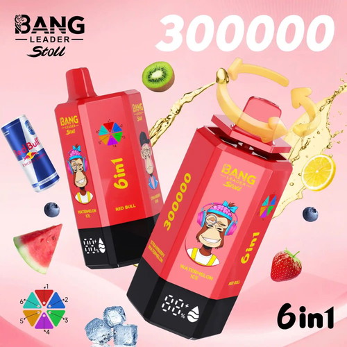 Bang Leader 300000 Puffs 6-in-1 Vape with 6 Flavors