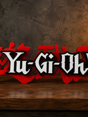 Yu-Gi-Oh! 3D Printed Logo Decorative Sign New