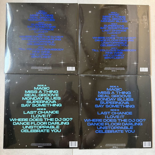 Kylie Minogue Disco Complete Collection 4x Coloured LPs Signed CD Print
